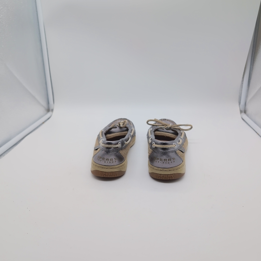 Sperry Top Sider Gray Taupe Boat Shoes for Women Sz 8.5 - Picture 4 of 7